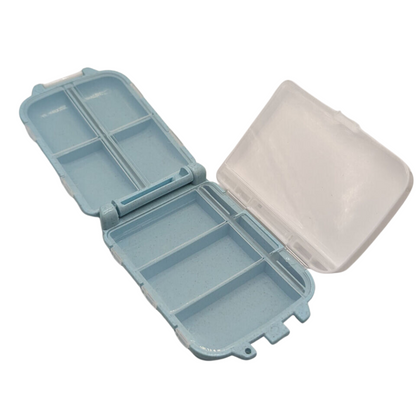 3 Pack - Travel Pill Box 3-layer 8 Compartment Tablet Medicine Organizer Case