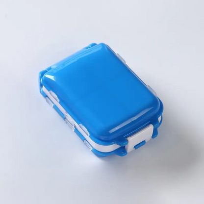 Travel Pill Box 3-layer 8 Compartment Tablet Medicine Organizer Case